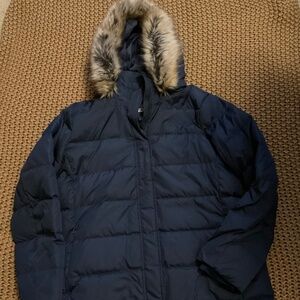 Lands End down coat.
